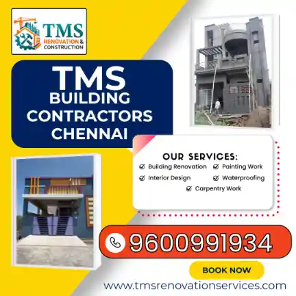 Best Civil Building Contractors in Park Town, Chennai – TMS Building Contractors