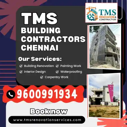 Best Civil Building Contractors in Parrys, Chennai – TMS Building Contractors