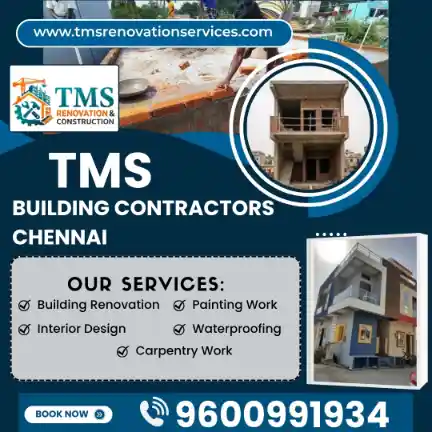 Best Civil Building Contractors in Thiruvanmiyur, Chennai – TMS Building Contractors