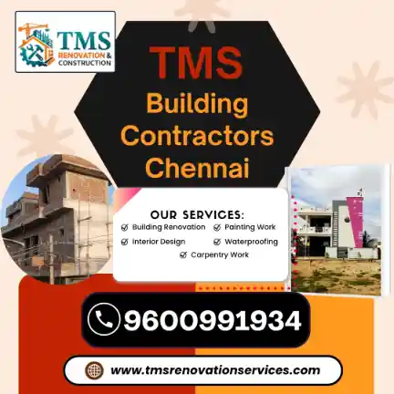 Best Civil Building Contractors in Tiruvottiyur, Chennai – TMS Building Contractors