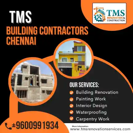 Best Civil Building Contractors in Tngo Colony Nanganallur, Chennai – TMS Building Contractors