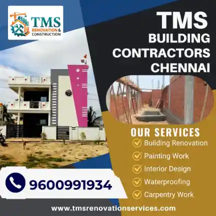 Best Civil Building Contractors in Washermanpet, Chennai – TMS Building Contractors