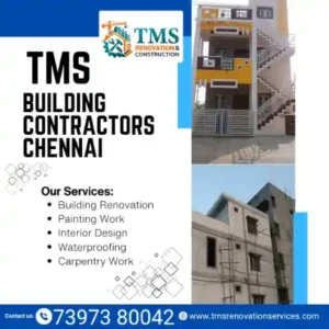 Best Renovation Contractors in Balaji Nagar Royapettah, Chennai – TMS Construction & Renovation Services