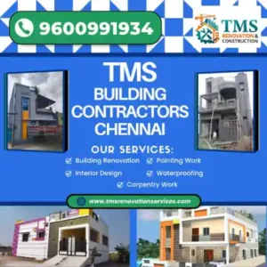 Best Renovation Contractors in Kellys, Chennai – TMS Construction & Renovation Services