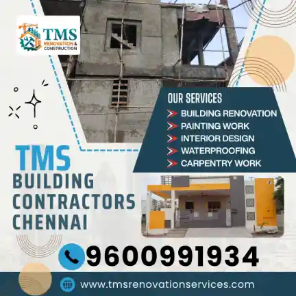 Best Civil Building Contractors in Mkb Nagar Ambattur, Chennai – TMS Building Contractors