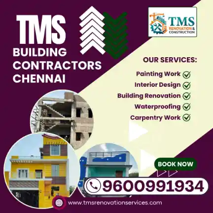 Best Civil Building Contractors in Pondy Bazaar Thyagaraya Nagar, Chennai – TMS Building Contractors