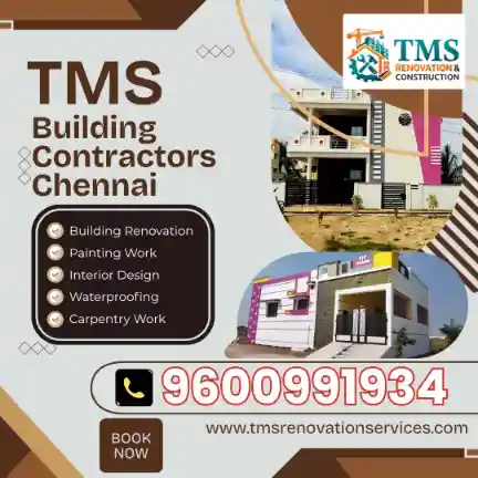 Best Civil Building Contractors in R A Puram Mandaveli, Chennai – TMS Building Contractors