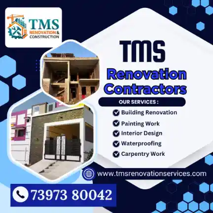 Best Civil Building Contractors in Srinivasa Nagar Kolathur, Chennai – TMS Building Contractors