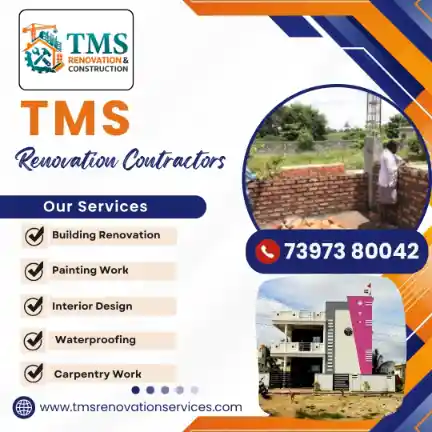 Best Civil Building Contractors in Thiruvalluvar Nagar Thiruvanmiyur, Chennai – TMS Building Contractors