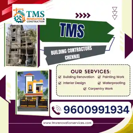Best Civil Building Contractors in Vada Agaram Choolaimedu, Chennai – TMS Building Contractors