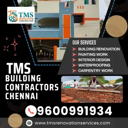 Best Civil Building Contractors in Valmiki Nagar Kottivakkam, Chennai – TMS Building Contractors